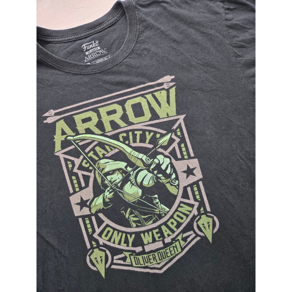 Funko Arrow TV Series Oliver Queen Graphic T Shirt‎ 3X Large